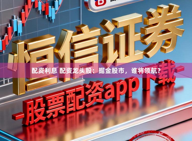 配资利息 配资龙头股：掘金股市，谁将领航？