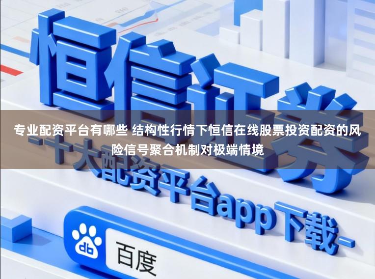 专业配资平台有哪些 结构性行情下恒信在线股票投资配资的风险信号聚合机制对极端情境