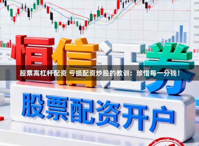 股票高杠杆配资 亏损配资炒股的教训：珍惜每一分钱！