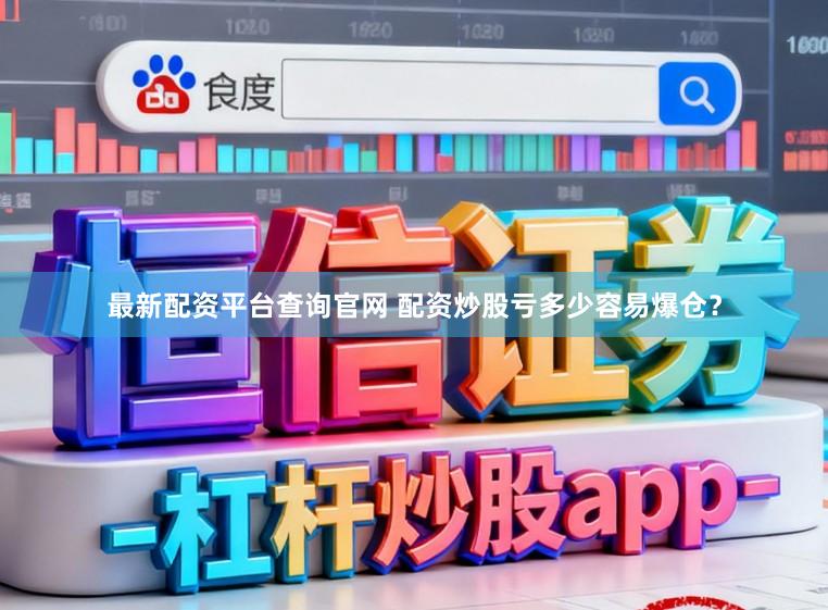 最新配资平台查询官网 配资炒股亏多少容易爆仓？